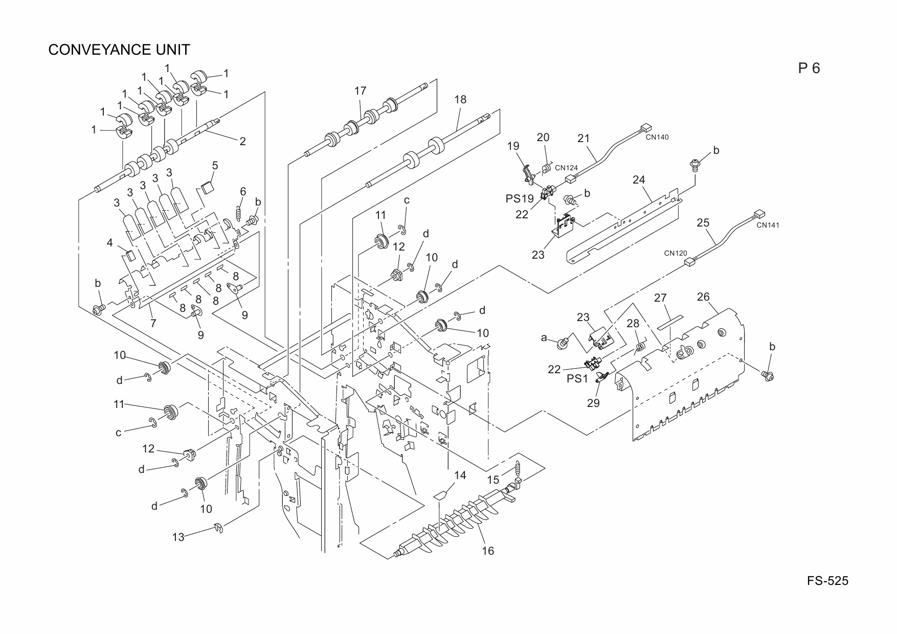 Konica-Minolta Options FS-525 A0R2 Parts Manual-3